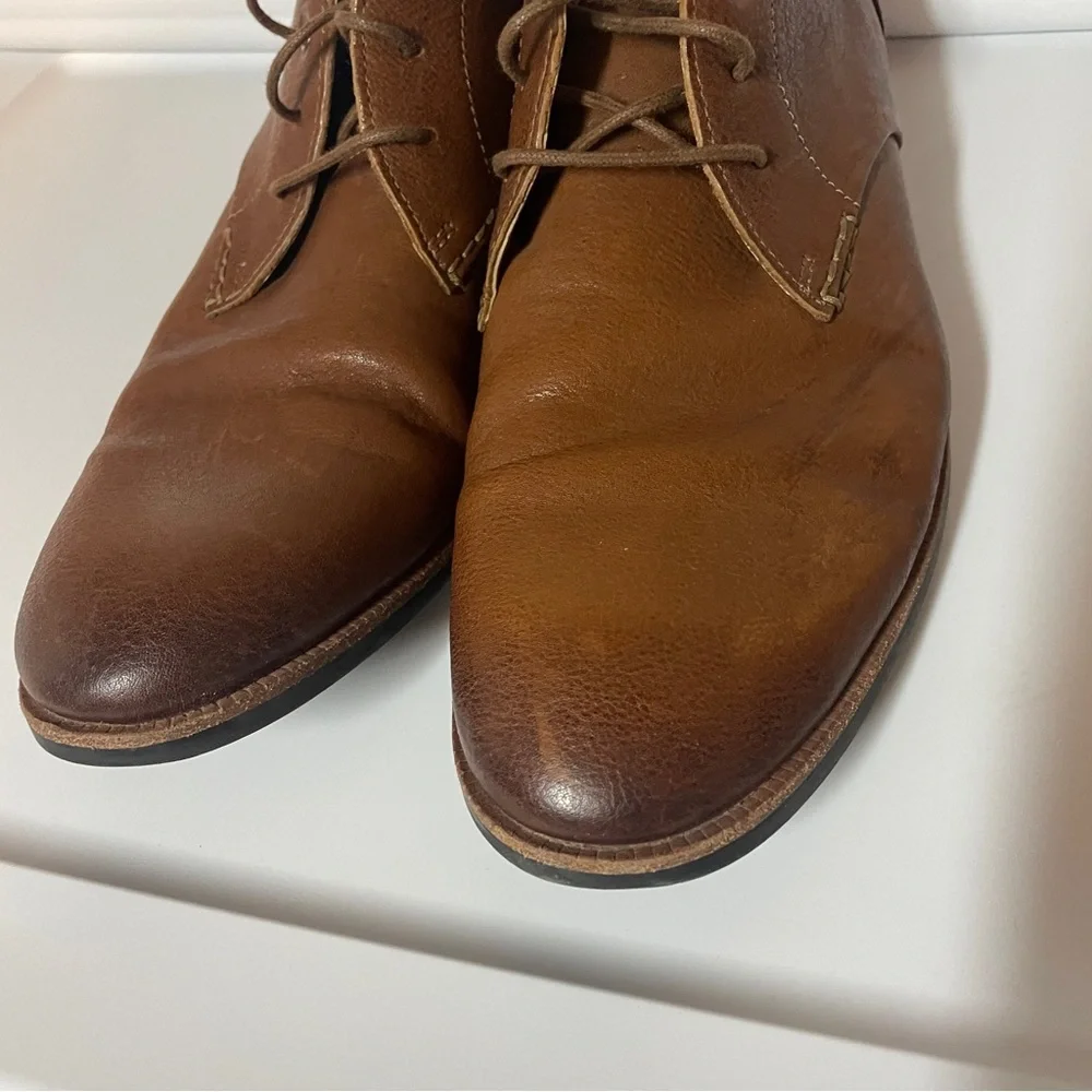 Clarks Mens Boyd Ankle Chukka Dress Boot Men Sz 13 M Brown Leather